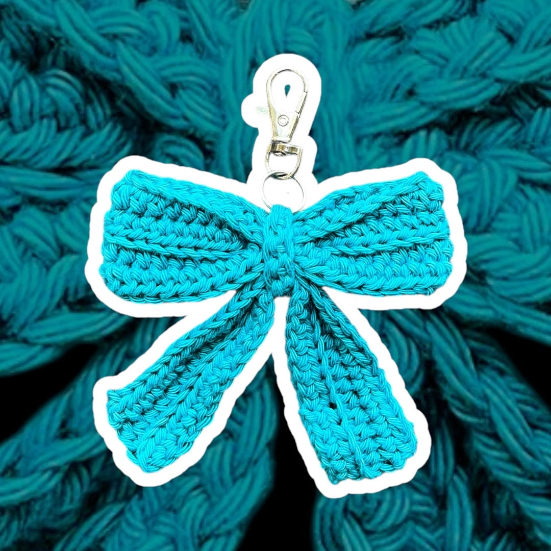 Bow Charm - Lagoon