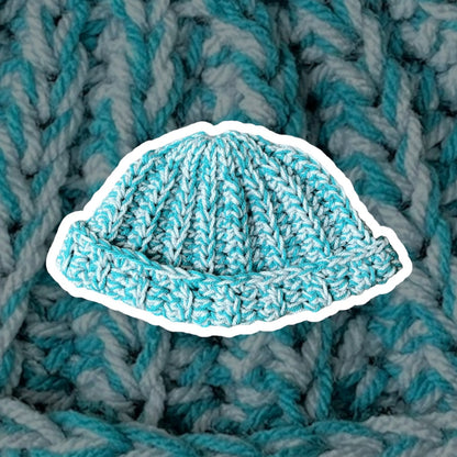 Bespoke 2-Toned Chunky Beanie