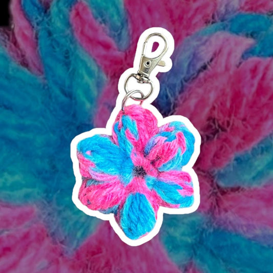 Flower Key Chain - Candy