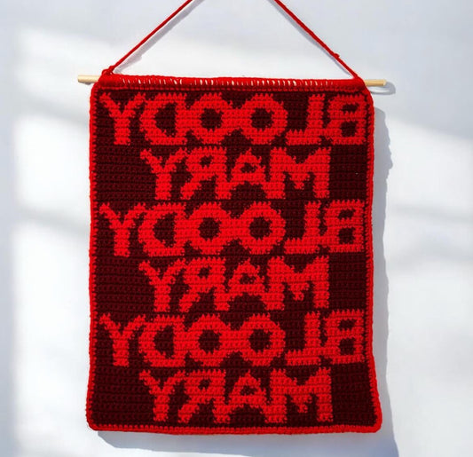 Bloody Mary Tapestry - PATTERN DOWNLOAD